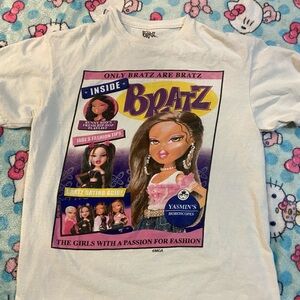 Bratz rare y2K magazine shirt